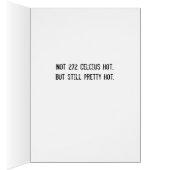 Tardigrade Say - you're hot Cards (Inside (Right))
