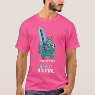 Tardigrade Spirit Animal Microbiology Science Wate T-Shirt