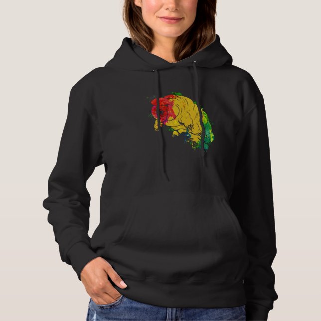 Tardigrade Water Bear Moss Piglet Micro Animal Col Hoodie (Front)
