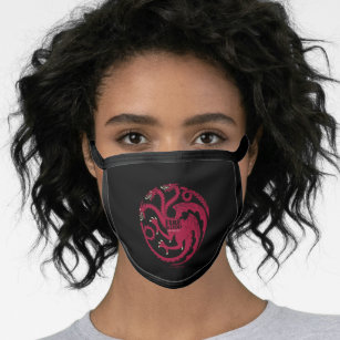 Targaryen Sigil - Fire & Blood Face Mask