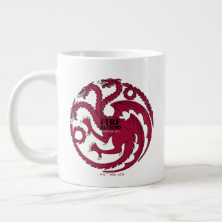 Targaryen Sigil - Fire & Blood Giant Coffee Mug