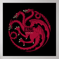 Targaryen Sigil - Fire & Blood