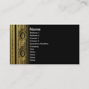 Target Abstrct 3D fractal Business Card