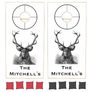 Target and Deer Cornhole Set