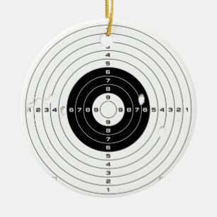 Target Ceramic Ornament