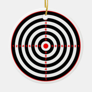 Target Ceramic Ornament