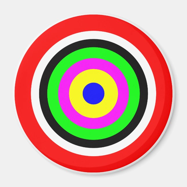 Target, colored circles magnet (Front)
