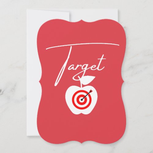 Target Employee T_Shirt Holiday Card