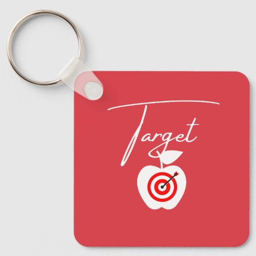 Target Employee T_Shirt Keychain