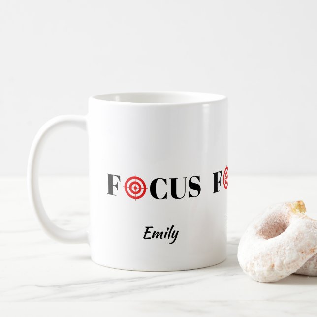 Target Focus Design Mug (With Donut)