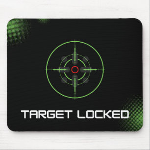 Target locked mouse pad