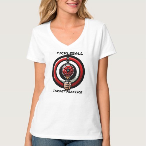 Target Me _ Pickleball Womens Tee_Shirt T_Shirt