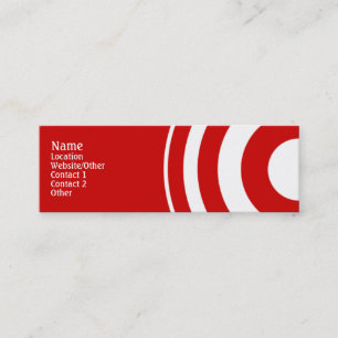 Target Mini Business Card