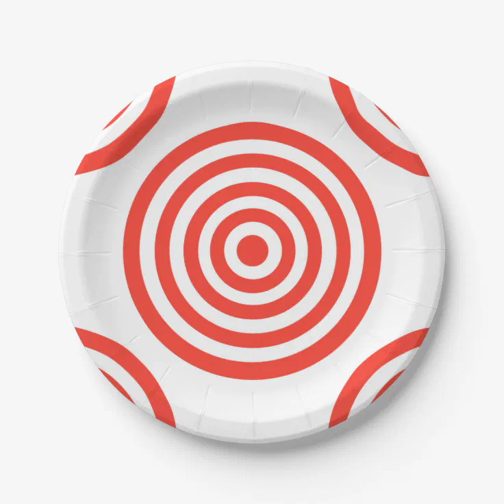 Target Paper Plates Zazzle
