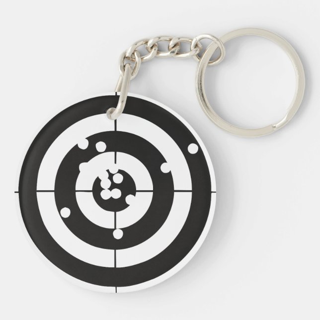 Target Practice Keychain (Back)