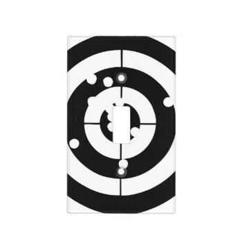 Target Practice Light Switch Cover by StuffOrSomething at Zazzle