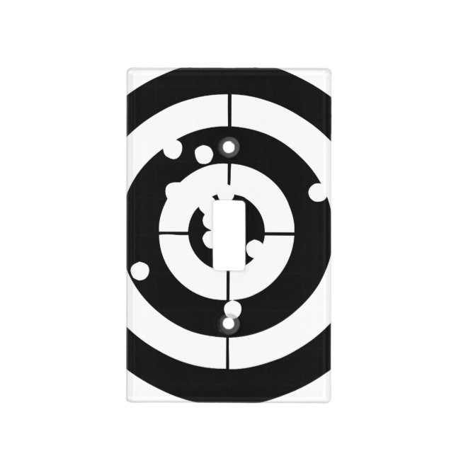 Target Practice Light Switch Cover (Front)