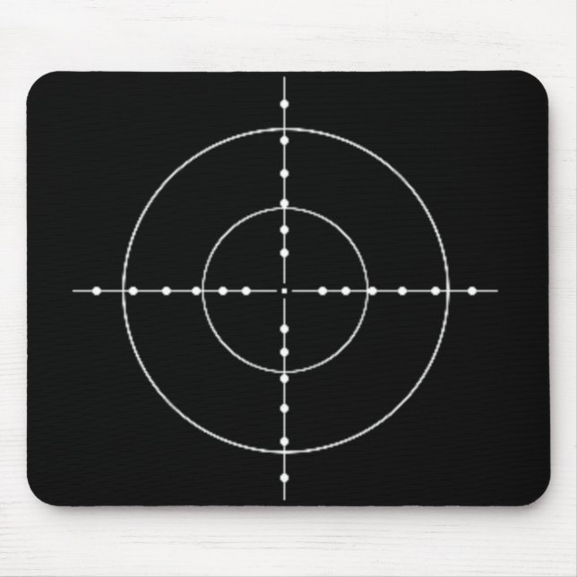 Target Practice Mouse Pad (Front)