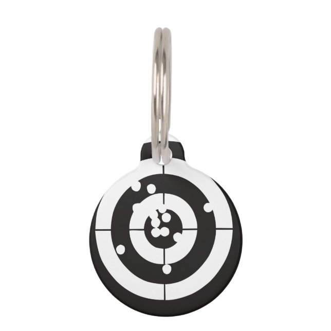 Target Practice Pet Tag (Front)