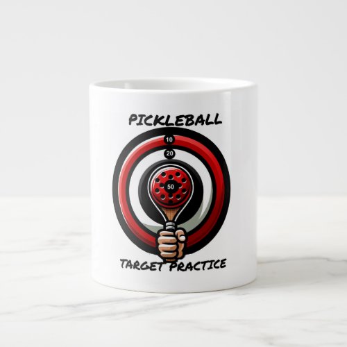 Target Practice _ Pickleball Giant Coffee Mug