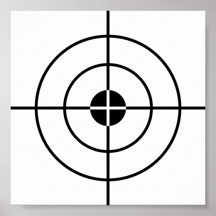 Target practice poster | Zazzle.com