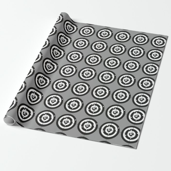 black and white polka dot wrapping paper target