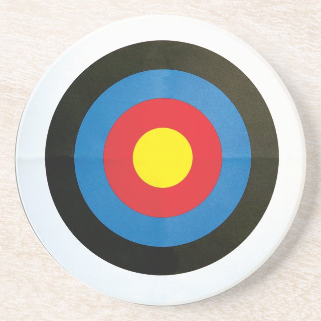 Target Sandstone Coaster (Front)