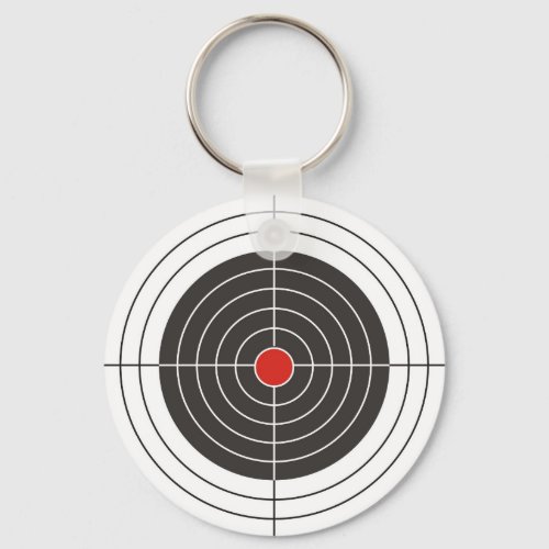 Target shooting for gun rifle or firearm shooter keychain