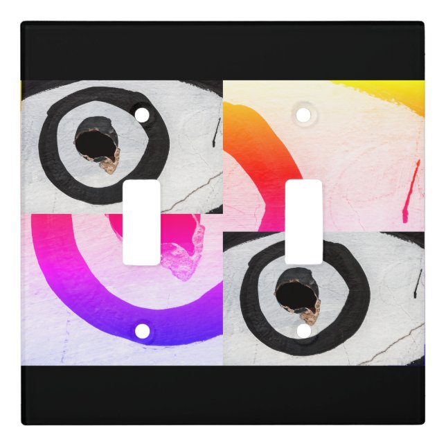 target tears up light switch cover (Front)