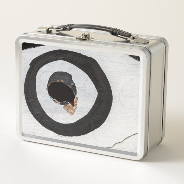 target tears up metal lunch box (Front)