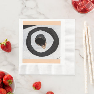 target tears up napkins