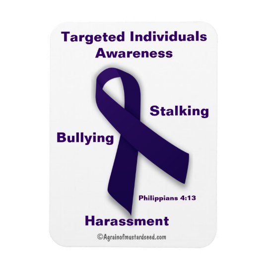 Targeted Individuals Awareness Phil 4:13 Magnet | Zazzle.com