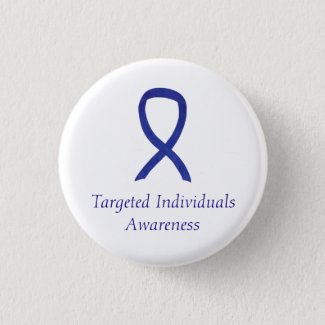 Targeted Individuals Awareness Ribbon Custom Pins