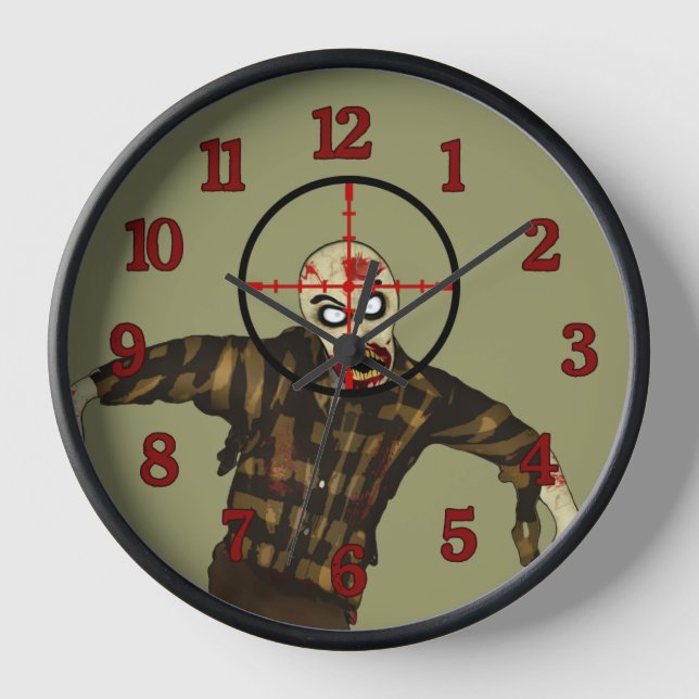 Targeted Zombie Clock (Front)