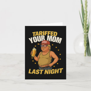 Tariff Daddy Political Meme – Funny Trump Style Ta Card