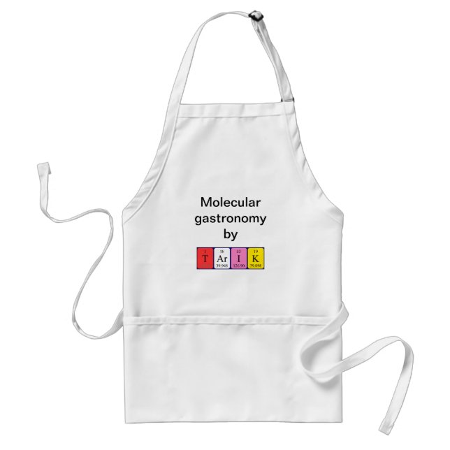 Tarik periodic table name apron (Front)