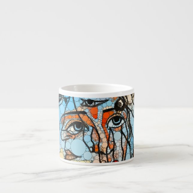 Tarin, Infinity Dots by After Francis Picabia Espresso Cup (Front)