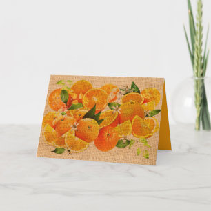 Tarjeta Bitter Oranges from Capri (Cretonne Editio Card