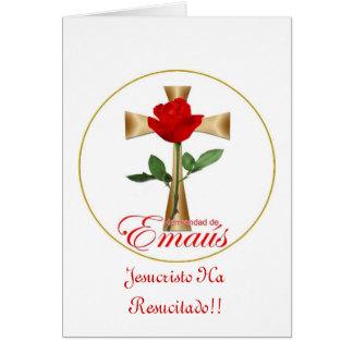 Tarjeta con Logo Emaus Hombres Cards