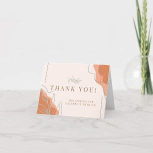 Tarjeta De Agradecimiento Boho Thank you card