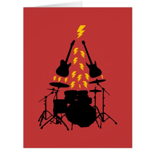 Tarjeta de navidad para músicos Tarjeta de Navidad (Front)