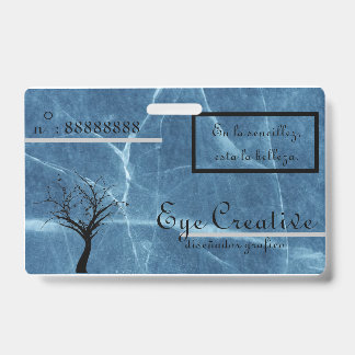 Tarjeta de presentacion [Eye Creative] Badge