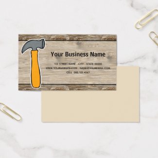 Tarjeta De Visita Personalized Business Cards - Handyman