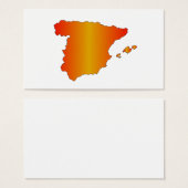Tarjeta España (Front & Back)