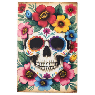 Tarjeta magnética metal print