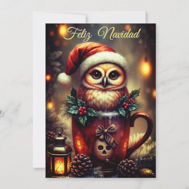 Tarjeta Navideña  Holiday Card (Front)