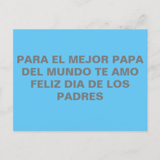 Tarjetas para el dia del padre postcard