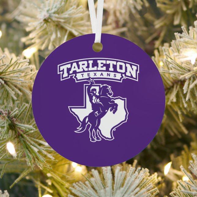 Tarleton State Texans Metal Ornament (Insitu)