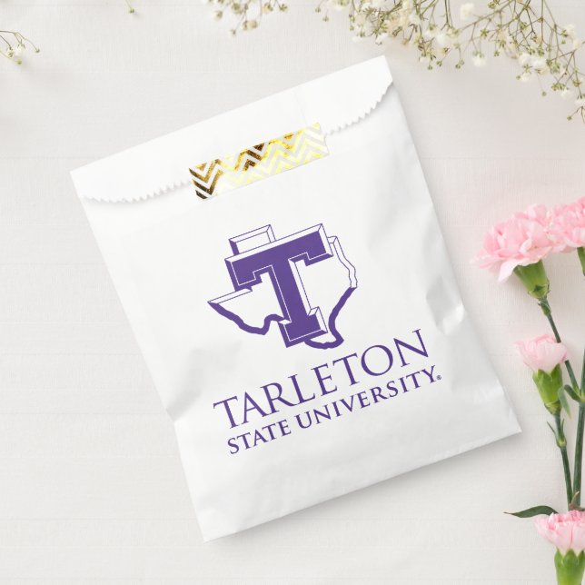 Tarleton State University Logo | Purple T Texas Favor Bag (Sealed)
