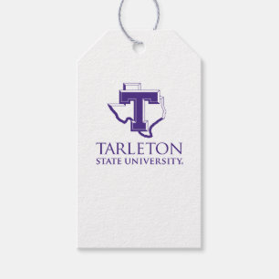 Tarleton State University Logo Purple T Texas Gift Tags